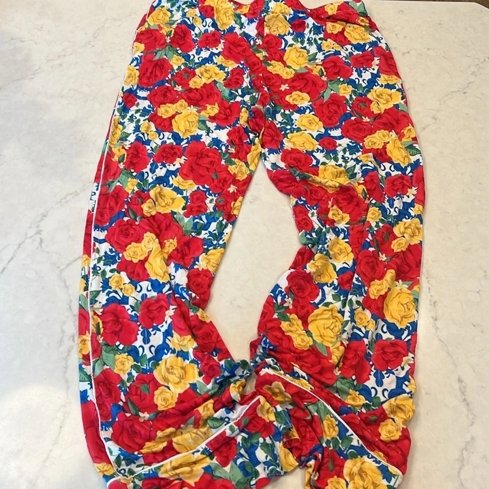 Posh Peanut Women's Luxe Pajama Pant Set LIMITED EDITION: Valentina Size Large - Picture 13 of 13